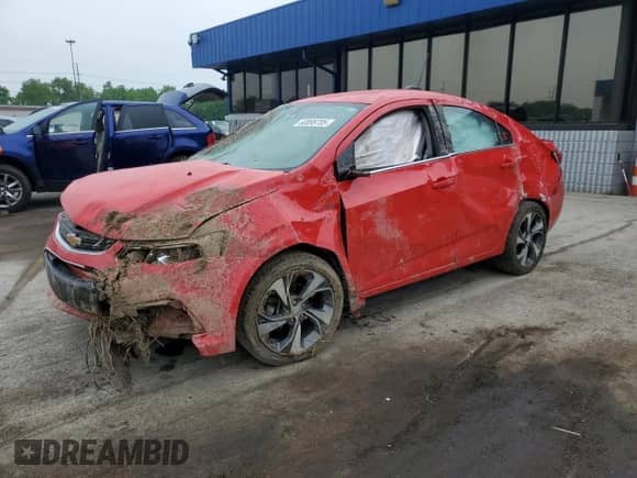 2019 Chevrolet Sonic Premier с VIN 1G1JF5SB3K4125769, выставлен на аукционе Copart как лот 60898705 с пробегом Не указан миль и Списание • Salvage title. История ставок и продаж доступна на DreamBid. Изображение 1.