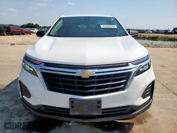 2024 Chevrolet Equinox LS z VIN 3GNAXHEG3RL144539, wystawiony jako Copart lot #67926265 z przebiegiem 33 954 mil mil oraz Czysty tytuł • Clean title. Historia ofert i sprzedaży dostępna na DreamBid. Obrazek 5.