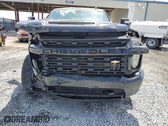 2022 Chevrolet Silverado 2500 with VIN 2GC1YMEY9N1202270, listed as a Copart auction lot 55634855 with 38,429 mi miles and Salvage title. Bid and sale history available at DreamBid. Image 5.