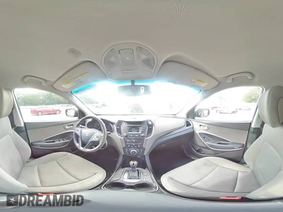2016 Hyundai Santa Fe with VIN 5XYZU3LBXGG345566, listed as a Copart auction lot 55915735 with 142,742 mi miles and Salvage title. Bid and sale history available at DreamBid. Image 15.
