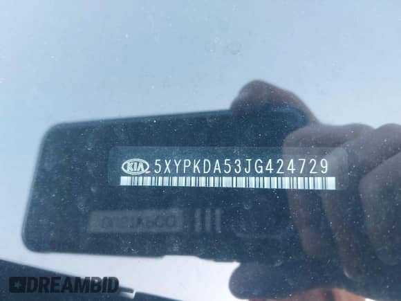 2018 Kia Sorento SX с VIN 5XYPKDA53JG424729, выставлен на аукционе IAAI как лот 41914859 с пробегом 105 522 миль миль и . История ставок и продаж доступна на DreamBid. Изображение 9.