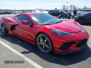 2023 Chevrolet Corvette 2LT z VIN 1G1YB2D43P5107409, wystawiony jako IAAI lot #42106263 z przebiegiem Nie podano mil oraz . Historia ofert i sprzedaży dostępna na DreamBid. Obrazek 1.