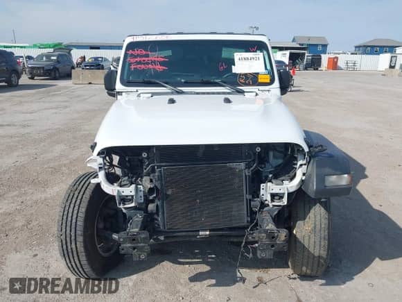 2020 Jeep Wrangler Sport S with VIN 1C4GJXAG3LW275413, listed as a IAAI auction lot 41884921 with 63,727 mi miles and . Bid and sale history available at DreamBid. Image 13.