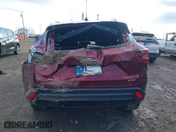 2025 Chevrolet Trax 2RS z VIN KL77LJEP7SC129434, wystawiony jako IAAI lot #41216902 z przebiegiem 955 mil mil oraz . Historia ofert i sprzedaży dostępna na DreamBid. Obrazek 17.