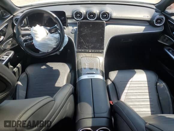 2022 Mercedes-Benz C 300 with VIN W1KAF4GB7NR017100, listed as a Copart auction lot 70561195 with Not provided miles and Salvage title. Bid and sale history available at DreamBid. Image 8.
