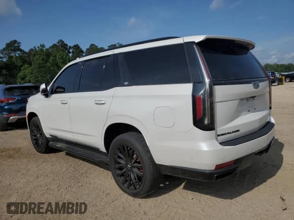 2022 Cadillac Escalade Premium Luxury с VIN 1GYS4BKLXNR332363, выставлен на аукционе Copart как лот 59677995 с пробегом 38 657 миль миль и Списание • Salvage title. История ставок и продаж доступна на DreamBid. Изображение 2.