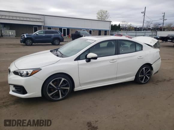 2022 Subaru Impreza Special Sports z VIN 4S3GKAM65N3606221, wystawiony jako Copart lot #52151245 z przebiegiem 42 629 mil mil oraz Szkoda całkowita • Salvage title. Historia ofert i sprzedaży dostępna na DreamBid. Obrazek 1.