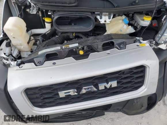 2022 Ram ProMaster Cargo с VIN 3C6LRVDG4NE109008, выставлен на аукционе Copart как лот 60689745 с пробегом 57 729 миль миль и На запчасти • Non repairable. История ставок и продаж доступна на DreamBid. Изображение 12.