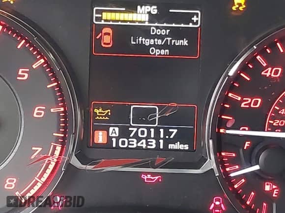 2017 Subaru WRX Limited с VIN JF1VA1J69H9837323, выставлен на аукционе IAAI как лот 43381849 с пробегом 103 431 миль миль и . История ставок и продаж доступна на DreamBid. Изображение 15.