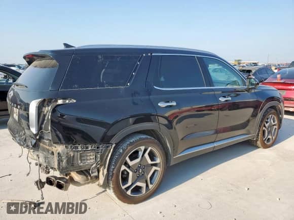 2023 Hyundai Palisade Limited with VIN KM8R54GE0PU560116, listed as a Copart auction lot 67452625 with 72,375 mi miles and Salvage title. Bid and sale history available at DreamBid. Image 3.