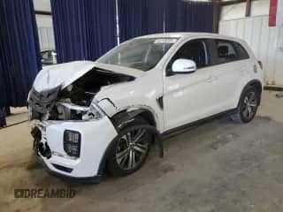 2020 Mitsubishi Outlander SE z VIN JA4AP4AU7LU002019, wystawiony jako Copart lot #53748265 z przebiegiem 45 121 mil mil oraz Szkoda całkowita • Salvage title. Historia ofert i sprzedaży dostępna na DreamBid. Obrazek 1.