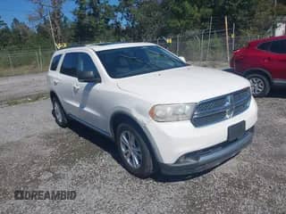 2012 Dodge Durango Crew with VIN 1C4RDHDG1CC182778, listed as a IAAI auction lot 43478652 with 184,248 mi miles and . Bid and sale history available at DreamBid. Image 1.
