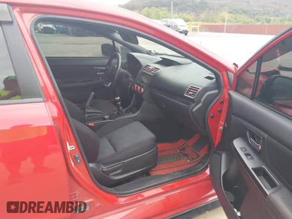 2015 Subaru WRX Premium with VIN JF1VA1D67F9822974, listed as a IAAI auction lot 43365301 with 98,803 mi miles and . Bid and sale history available at DreamBid. Image 5.