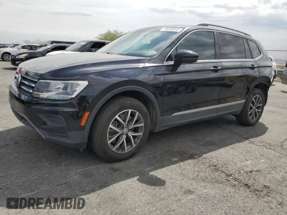 2020 Volkswagen Tiguan SE with VIN 3VV3B7AX6LM115376, listed as a Copart auction lot 70205545 with 116,923 mi miles and Salvage title. Bid and sale history available at DreamBid. Image 1.