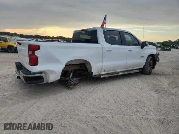 2022 Chevrolet Silverado 1500 LT с VIN 1GCUDDED1NZ646787, выставлен на аукционе Copart как лот 63601375 с пробегом 48 754 миль миль и Списание • Salvage title. История ставок и продаж доступна на DreamBid. Изображение 3.