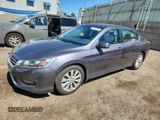 2014 Honda Accord EX с VIN 1HGCR2F75EA206355, выставлен на аукционе Copart как лот 82102885 с пробегом 183 621 миль миль и Списание • Salvage title. История ставок и продаж доступна на DreamBid. Изображение 1.