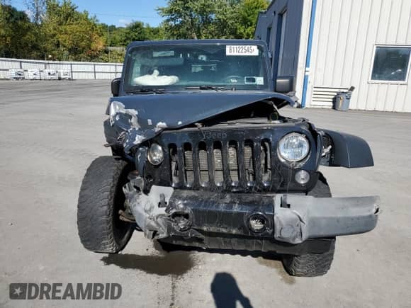 2017 Jeep Wrangler Sport с VIN 1C4AJWAG9HL739670, выставлен на аукционе Copart как лот 81122545 с пробегом Не указан миль и Списание • Salvage title. История ставок и продаж доступна на DreamBid. Изображение 5.