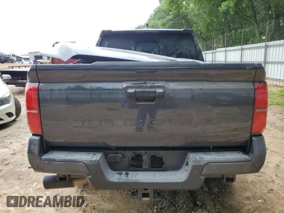2024 Toyota Tacoma SR5 with VIN 3TYKB5FN9RT006669, listed as a Copart auction lot 65547975 with Not provided miles and Salvage title. Bid and sale history available at DreamBid. Image 6.