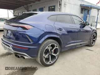 2021 Lamborghini Urus with VIN ZPBUA1ZL0MLA13913, listed as a Copart auction lot 53748385 with 31,001 mi miles and Salvage title. Bid and sale history available at DreamBid. Image 3.