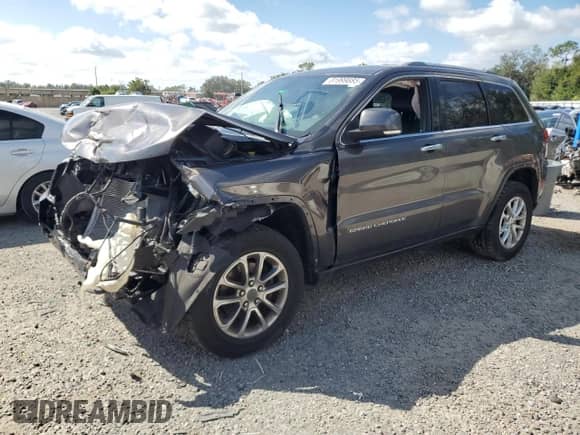 2014 Jeep Grand Cherokee Limited z VIN 1C4RJEBGXEC547813, wystawiony jako Copart lot #81999885 z przebiegiem 120 403 mil mil oraz Szkoda całkowita • Salvage title. Historia ofert i sprzedaży dostępna na DreamBid. Obrazek 1.