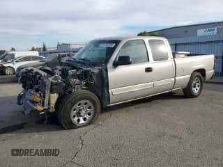 2006 Chevrolet Silverado 1500 Work Truck with VIN 1GCEC19V96Z226463, listed as a Copart auction lot 78623994 with 217,192 mi miles and Salvage title. Bid and sale history available at DreamBid. Image 1.