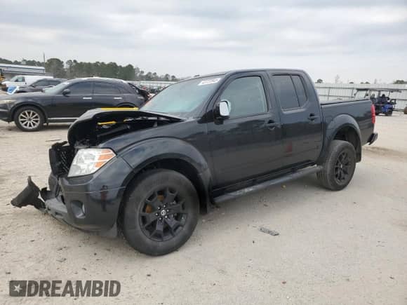 2019 Nissan Frontier SV with VIN 1N6AD0ER3KN771538, listed as a Copart auction lot 43722845 with Not provided miles and Salvage title. Bid and sale history available at DreamBid. Image 1.
