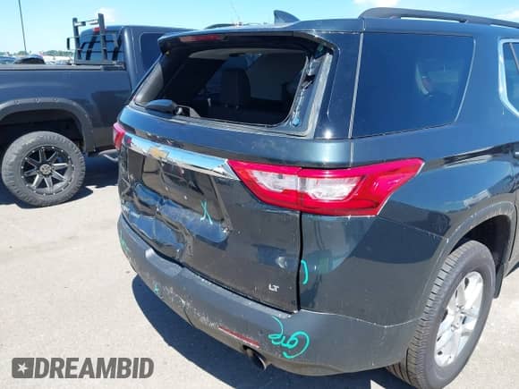 2020 Chevrolet Traverse LT Cloth with VIN 1GNEVGKW3LJ188682, listed as a IAAI auction lot 42634091 with 105,626 mi miles and . Bid and sale history available at DreamBid. Image 17.