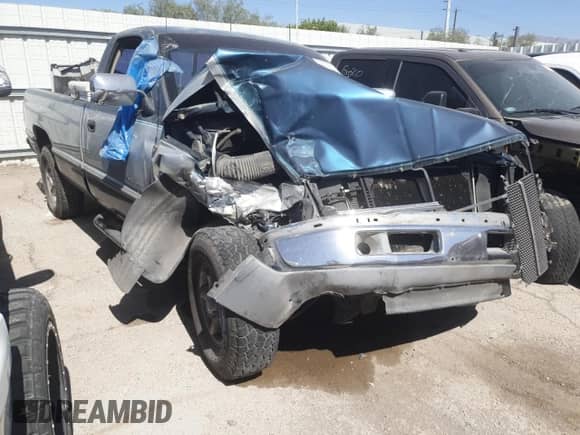 1996 Dodge 1500 with VIN 1B7HC16YXTS618397, listed as a Copart auction lot 52825965 with 282,352 mi miles and Non repairable. Bid and sale history available at DreamBid. Image 4.