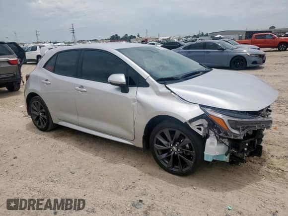 2025 Toyota Corolla XSE z VIN JTNC4MBEXS3242177, wystawiony jako Copart lot #59272285 z przebiegiem 7 897 mil mil oraz Szkoda całkowita • Salvage title. Historia ofert i sprzedaży dostępna na DreamBid. Obrazek 4.