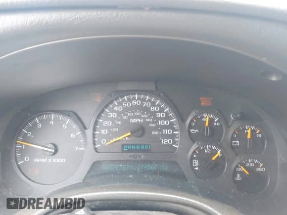 2002 Chevrolet TrailBlazer LT с VIN 1GNDT13S122516796, выставлен на аукционе IAAI как лот 42454965 с пробегом 274 567 миль миль и . История ставок и продаж доступна на DreamBid. Изображение 7.
