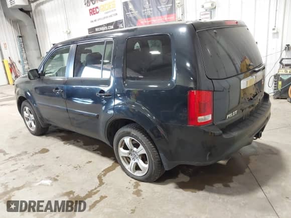 2013 Honda Pilot EX-L with VIN 5FNYF4H57DB056193, listed as a IAAI auction lot 43361917 with 163,618 mi miles and . Bid and sale history available at DreamBid. Image 3.