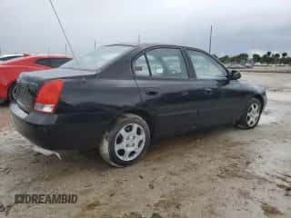 2002 Hyundai Elantra GLS z VIN KMHDN45D92U443650, wystawiony jako Copart lot #75556614 z przebiegiem 103 106 mil mil oraz Czysty tytuł • Clean title. Historia ofert i sprzedaży dostępna na DreamBid. Obrazek 3.