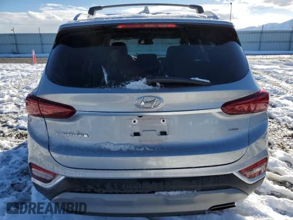 2020 Hyundai Santa Fe SEL with VIN 5NMS3CAD9LH288091, listed as a Copart auction lot 69487232 with 31,922 mi miles and . Bid and sale history available at DreamBid. Image 6.