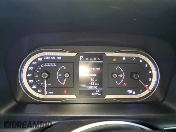 2022 Hyundai Tucson SE with VIN 5NMJACAE3NH077448, listed as a Copart auction lot 54497735 with 43,790 mi miles and Salvage title. Bid and sale history available at DreamBid. Image 9.