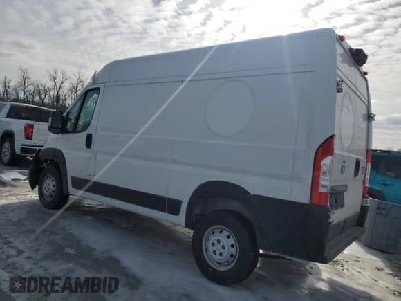 2023 Ram ProMaster Cargo z VIN 3C6LRVBG4PE548067, wystawiony jako Copart lot #89120375 z przebiegiem 85 164 mil mil oraz Szkoda całkowita • Salvage title. Historia ofert i sprzedaży dostępna na DreamBid. Obrazek 2.
