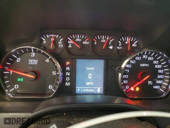 2015 Chevrolet Silverado 1500 LS with VIN 1GCVKPEC7FZ447151, listed as a Copart auction lot 61237105 with 165,848 mi miles and Non repairable. Bid and sale history available at DreamBid. Image 9.