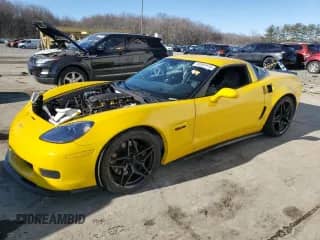 2006 Chevrolet Corvette Z06 с VIN 1G1YY26E065107256, выставлен на аукционе Copart как лот 43381815 с пробегом Не указан миль и Списание • Salvage title. История ставок и продаж доступна на DreamBid. Изображение 1.