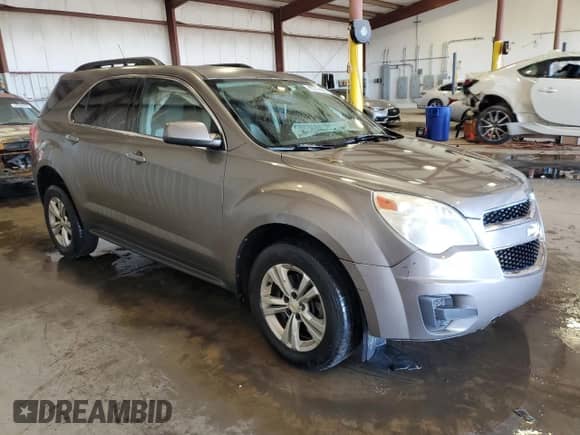 2010 Chevrolet Equinox 1LT with VIN 2CNFLEEW9A6348153, listed as a Copart auction lot 85776595 with 129,364 mi miles and Salvage title. Bid and sale history available at DreamBid. Image 4.