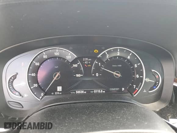 2017 BMW 5 Series 540i xDrive с VIN WBAJE7C37HG479165, выставлен на аукционе Copart как лот 69397575 с пробегом 56 536 миль миль и Списание • Salvage title. История ставок и продаж доступна на DreamBid. Изображение 9.