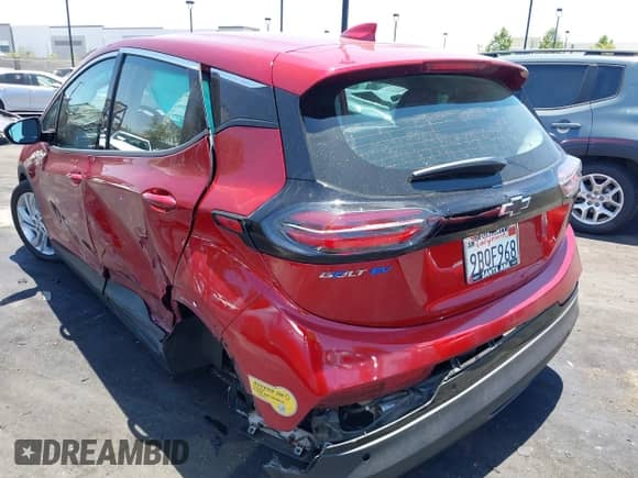 2022 Chevrolet Bolt EV 1LT с VIN 1G1FW6S04N4122457, выставлен на аукционе IAAI как лот 42525826 с пробегом 25 303 миль миль и . История ставок и продаж доступна на DreamBid. Изображение 3.