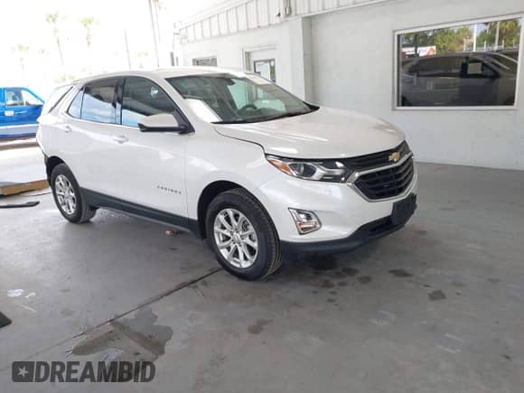 2018 Chevrolet Equinox LT with VIN 2GNAXJEV9J6138615, listed as a IAAI auction lot 43207073 with 61,771 mi miles and . Bid and sale history available at DreamBid. Image 1.