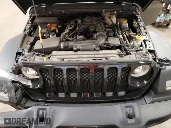 2022 Jeep Wrangler Willys Sport с VIN 1C4GJXAG0NW111202, выставлен на аукционе Copart как лот 79994544 с пробегом 13 885 миль миль и Списание • Salvage title. История ставок и продаж доступна на DreamBid. Изображение 13.