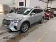 2019 Hyundai Santa Fe SE with VIN KM8SMDHF9KU303234, listed as a IAAI auction lot 42307110 with 63,202 mi miles and . Bid and sale history available at DreamBid. Image 2.