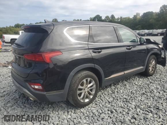 2019 Hyundai Santa Fe SEL Plus with VIN 5NMS33ADXKH135007, listed as a Copart auction lot 70116165 with 270,473 mi miles and Salvage title. Bid and sale history available at DreamBid. Image 3.