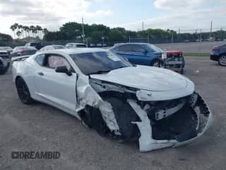 2021 Chevrolet Camaro 1LS with VIN 1G1FB1RX1M0101783, listed as a IAAI auction lot 42095549 with 61,395 mi miles and . Bid and sale history available at DreamBid. Image 1.