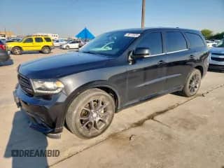 2015 Dodge Durango R/T with VIN 1C4SDHCT3FC880345, listed as a Copart auction lot 80133625 with 111,489 mi miles and Clean title. Bid and sale history available at DreamBid. Image 1.
