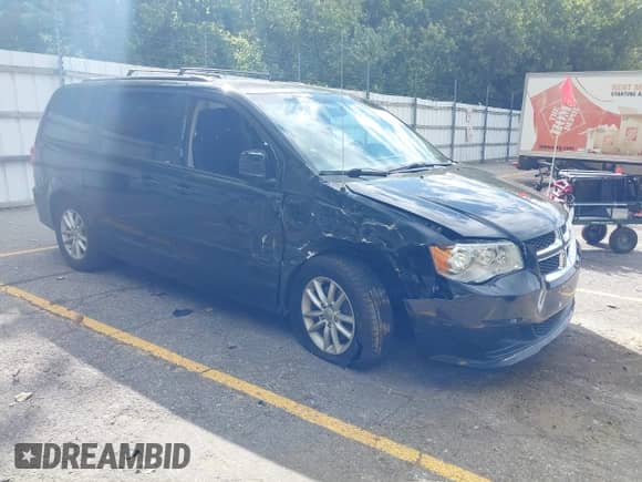 2014 Dodge Grand Caravan SXT with VIN 2C4RDGCG7ER291753, listed as a IAAI auction lot 43149467 with 111,617 mi miles and . Bid and sale history available at DreamBid. Image 1.