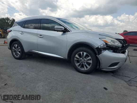 2017 Nissan Murano SL with VIN 5N1AZ2MGXHN191398, listed as a Copart auction lot 66371345 with 131,740 mi miles and Salvage title. Bid and sale history available at DreamBid. Image 4.
