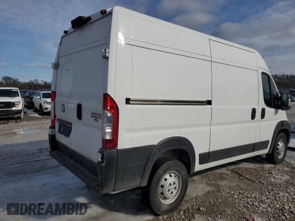 2023 Ram ProMaster Cargo z VIN 3C6LRVBG4PE548067, wystawiony jako Copart lot #89120375 z przebiegiem 85 164 mil mil oraz Szkoda całkowita • Salvage title. Historia ofert i sprzedaży dostępna na DreamBid. Obrazek 3.