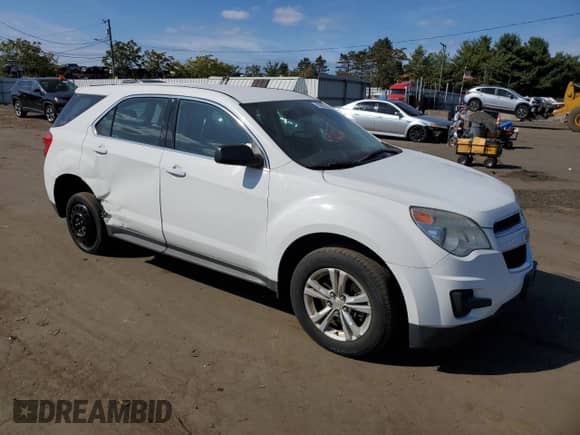 2015 Chevrolet Equinox LS with VIN 2GNALAEKXF1177591, listed as a Copart auction lot 84191285 with 105,499 mi miles and Salvage title. Bid and sale history available at DreamBid. Image 4.